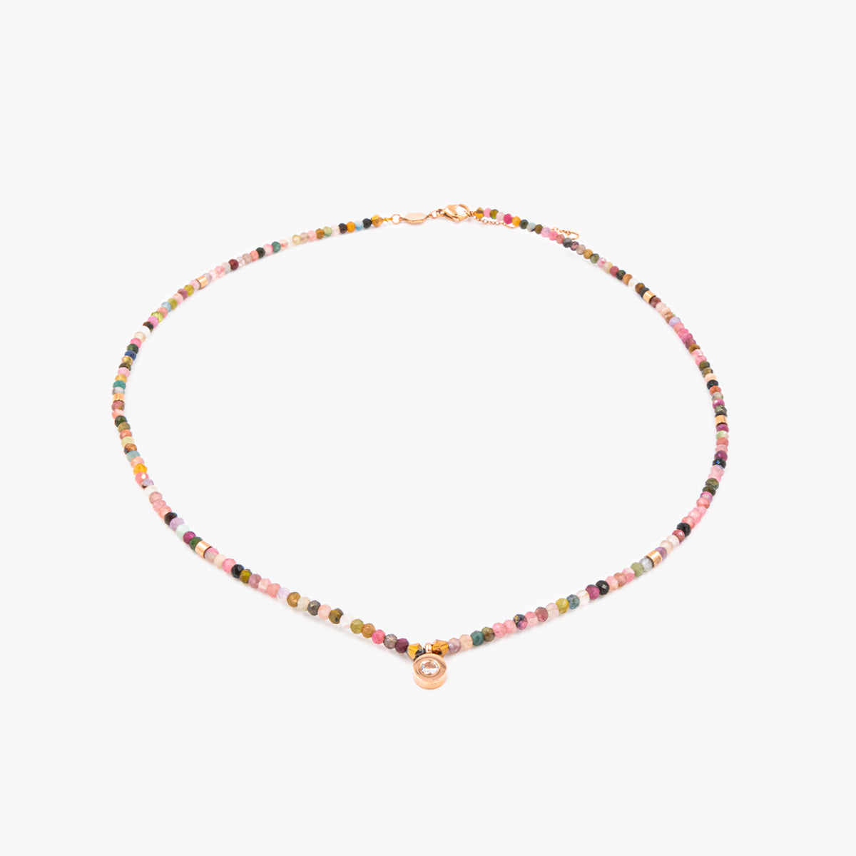 Collier Lumia en pierres naturelles de Tourmaline - SLOYA